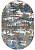 Ковер Apeks N238A Blue / Blue от Салона Ковров Grand Carpets
