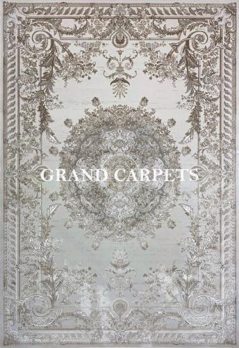Ковер Sense FJ63C Light Grey / Gold от Салона Ковров Grand Carpets