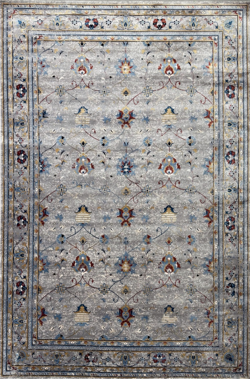 Классический Ковер Gabbeh 6515A Gray / Gray — купить в Новосибирске с доставкой по России | Grand Carpets